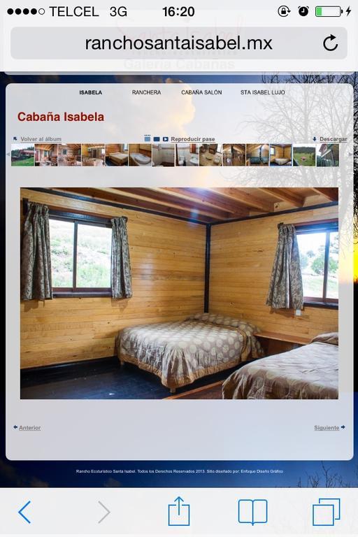 Cabanas Santa Isabel Villa Refugio Ngoại thất bức ảnh
