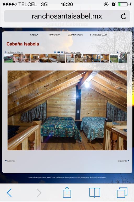 Cabanas Santa Isabel Villa Refugio Ngoại thất bức ảnh