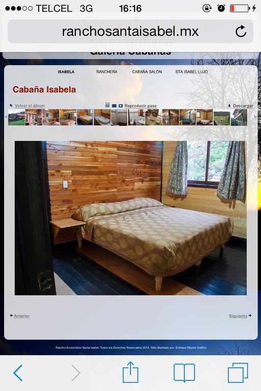 Cabanas Santa Isabel Villa Refugio Ngoại thất bức ảnh