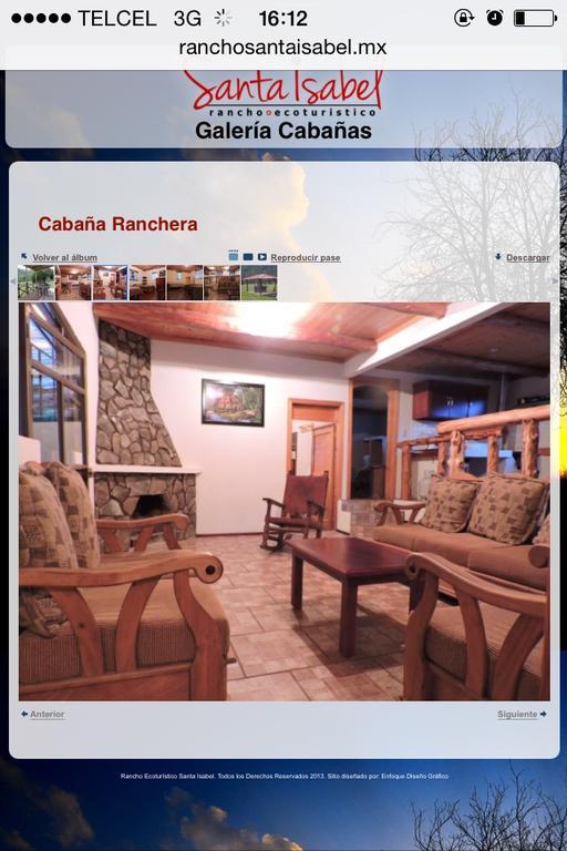 Cabanas Santa Isabel Villa Refugio Ngoại thất bức ảnh